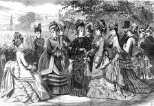 Paris Spring fashions, 1874. Creator: Unknown.