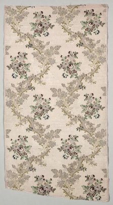 Length of Silk Brocade, 1723-1774. Creator: Unknown.