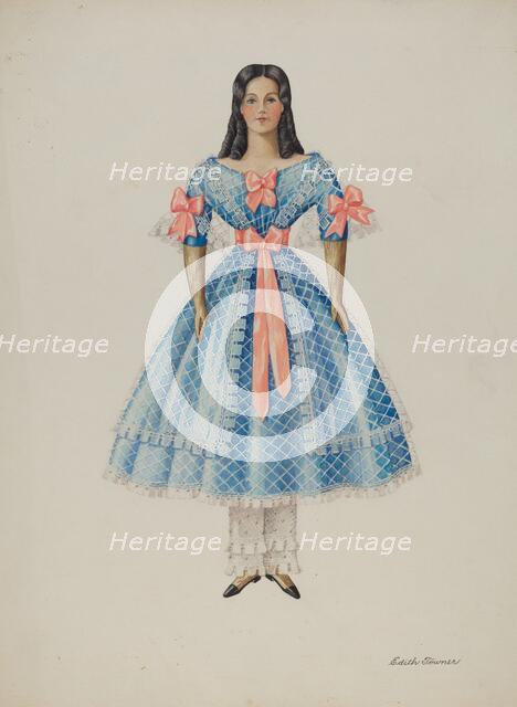 Doll - "Delight Bates", c. 1937. Creator: Edith Towner.