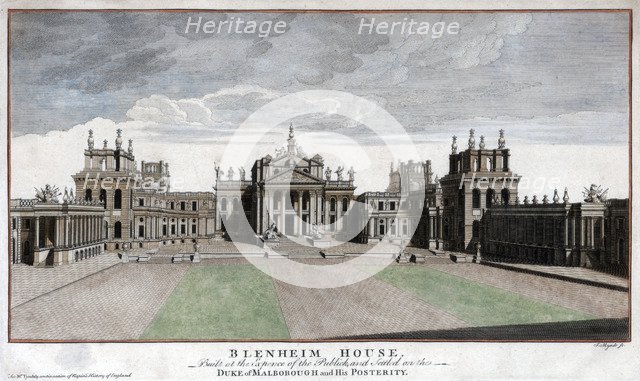 'Blenheim House', Woodstock, Oxfordshire.Artist: Mynde