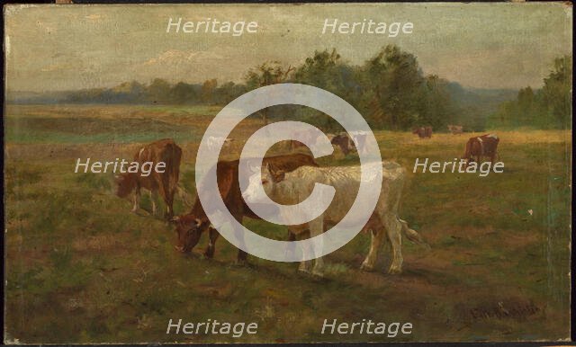 Cows, n.d. Creator: Edward Mitchell Bannister.