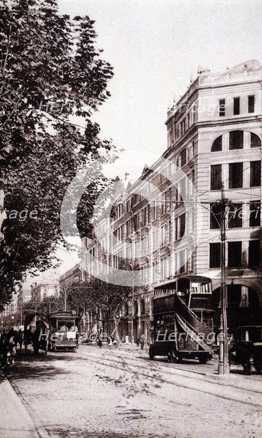 Round San Pablo in Barcelona, ??1925.