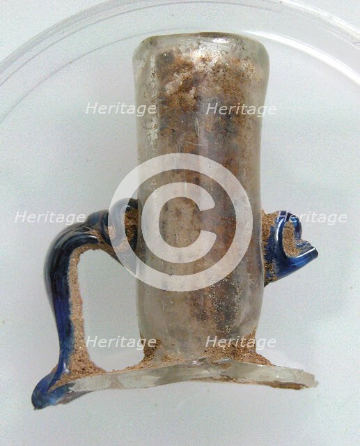 Neck of a Bottle, Coptic, 4th-early 5th century. Creator: Unknown.