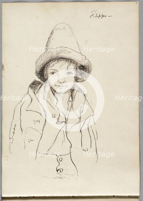 Filippo, 1832. Creator: Thomas Cole.