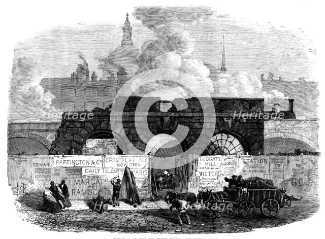 The last of the old Fleet Prison, 1868. Creator: Unknown.