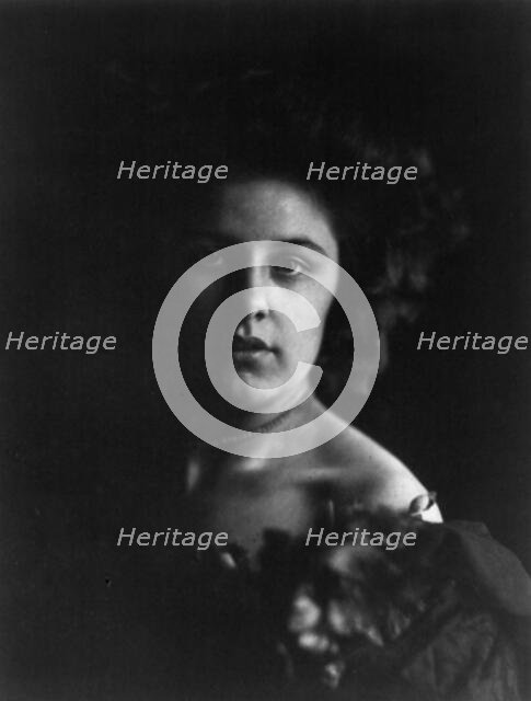 Geraldine Farrar, 1882-1967, between c1890 and c1910. Creator: Frances Benjamin Johnston.