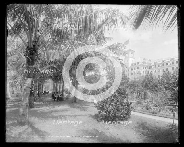 Hotel Royal Poinciana, Lake Worth, c1894. Creator: William H. Jackson.