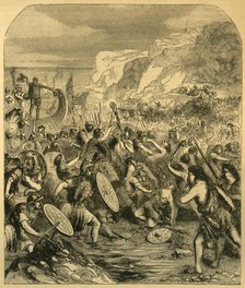 'Landing of Julius Caesar', c1890. Creator: Unknown.