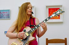 Ruta Di, Ruta Di Trio, Clocktower Cafe Jazz Club, Croyden, London, 24 July 2025. Creator: Brian O'Connor.