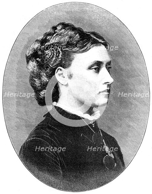 Princess Louise, Duchess of Argyll, fourth daughter of Queen Victoria, 1900.Artist: Elliott & Fry