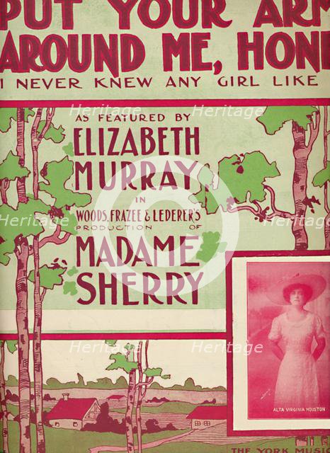 'Put Your Arms Around Me, Honey (I Never Knew Any Girl Like You)', 1910. Creator: Unknown.