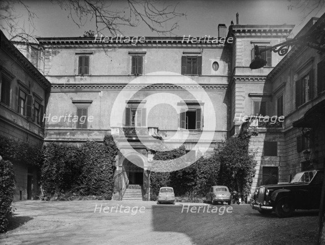 Palazzo Orsini, residence of the British ambassador to the Holy See, Rome, Italy, 1961. Artist: Unknown.