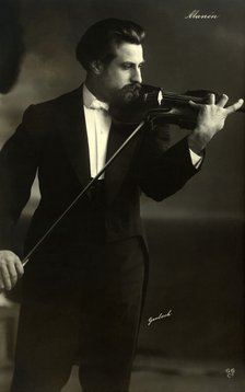 Juan Manén Planas (1883-1971), Catalan violinist and composer.