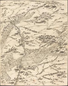 The Siege of La Rochelle [plate 7 of 16; set comprises 1952.8.97-112], 1628/1631. Creator: Jacques Callot.