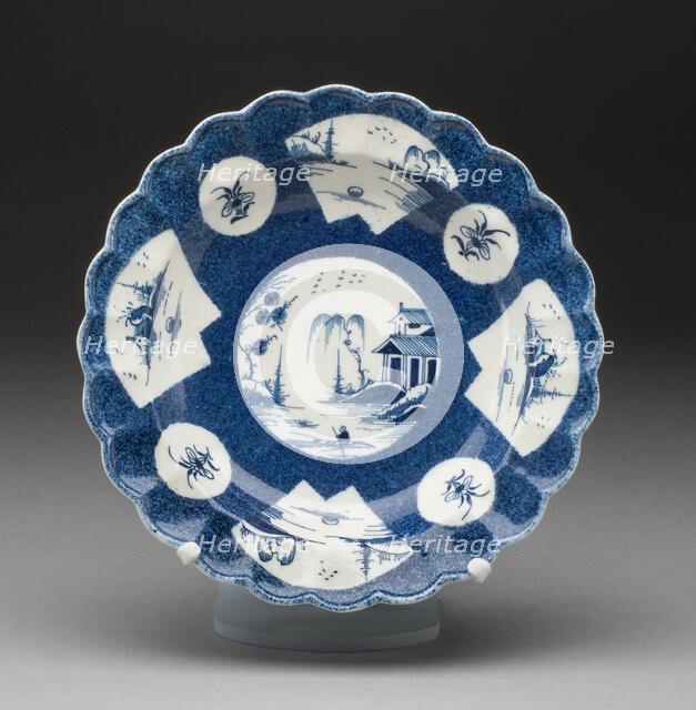 Dish, Worcester, c. 1770. Creator: Royal Worcester.