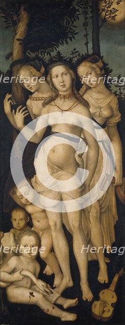 The Three Graces. Artist: Baldung, Hans (1484-1545)