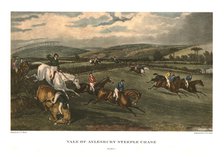 'Vale of Aylesbury Steeple Chase', Plate 1, c1836, (c1955). Creators: Charles Hunt, George Hunt.