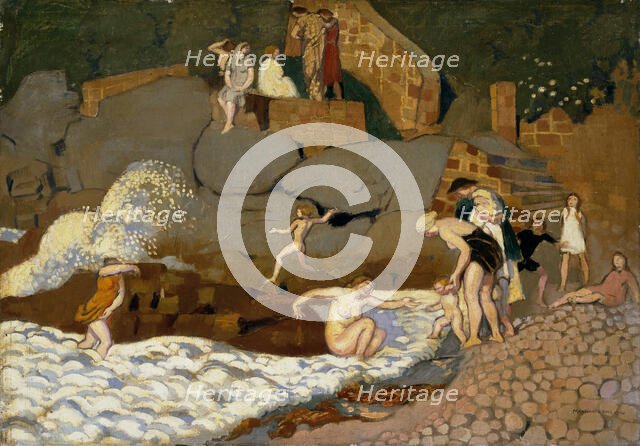 Rock of Trestrignel, 1920. Creator: Denis, Maurice (1870-1943).