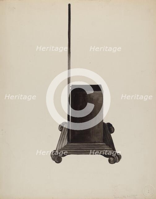 Dining Room Suite, 1935/1942. Creator: Juanita Lantz.