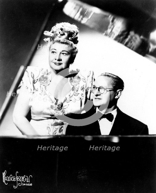 Sophie Tucker (1884-1966), American Jewish entertainer. Artist: Unknown