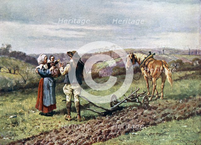 'A Scene in Brittany', 1902-1903. Artist: Unknown