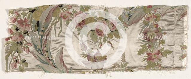 Coverlet Fragment, c. 1760-1770. Creator: Philippe de Lasalle (French, 1723-1805).