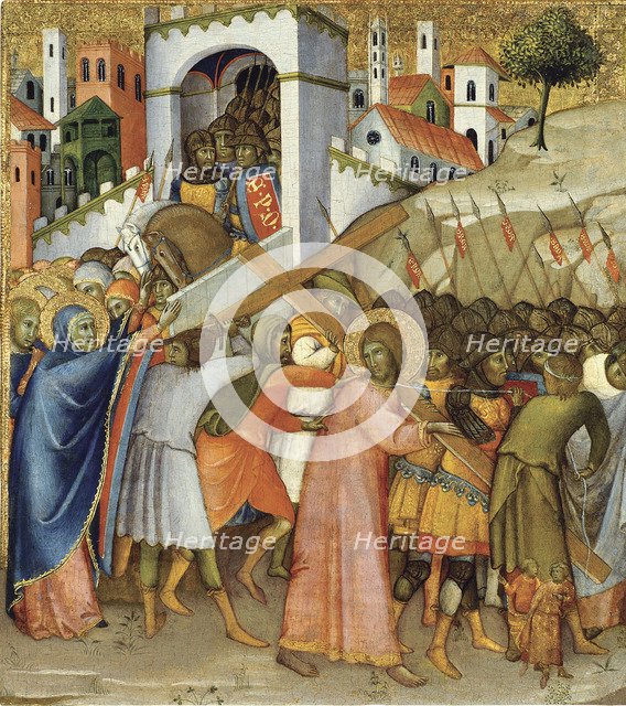 Christ on the Road to Calvary. Artist: Andrea di Bartolo (bef. 1389-1428)
