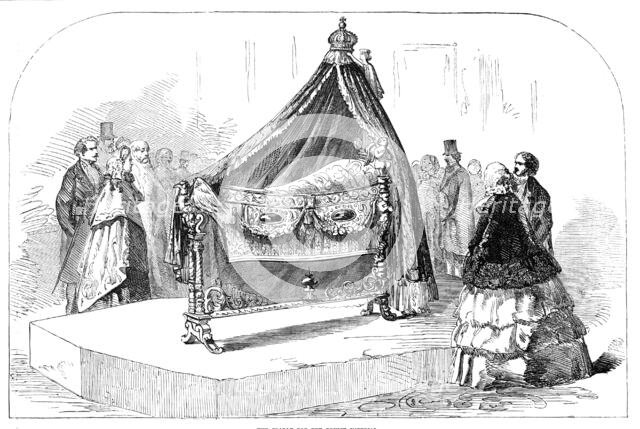 The Cradle for the Prince Imperial, 1856.  Creator: Unknown.