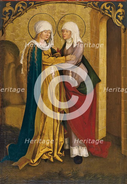 The Visitation. Artist: Strüb, Jakob (active between 1501 and 1530)