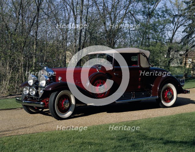 A 1930 Cadillac V16 Model 452. Artist: Unknown