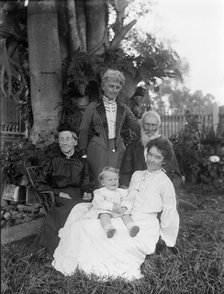 Four generations of the Alder family, Herston, Brisbane, c1904. Creator: Robert Augustus Henry L'Estrange.