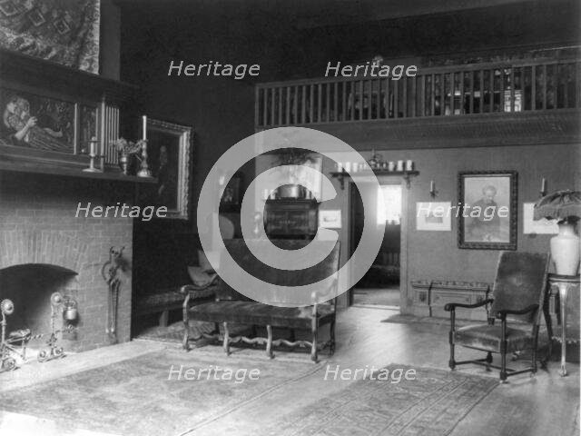 Edward Lind Morse Studio, 2133 R. St., N.W., Washington, DC Hornblower & Marshall, Architects, 1902. Creator: Frances Benjamin Johnston.