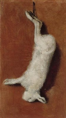 Dead Hare, Study, 1873. Creator: Albert Edelfelt.