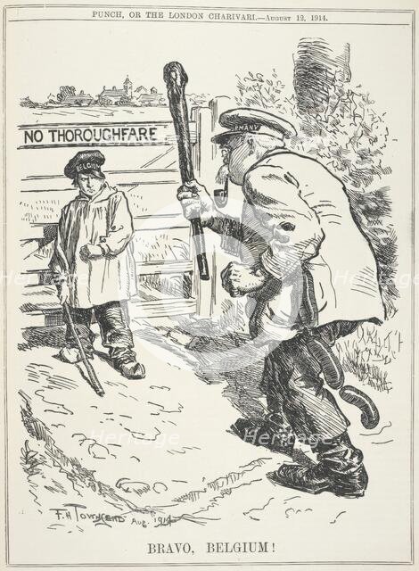 Bravo, Belgium!, 1914. Creator: Unknown.