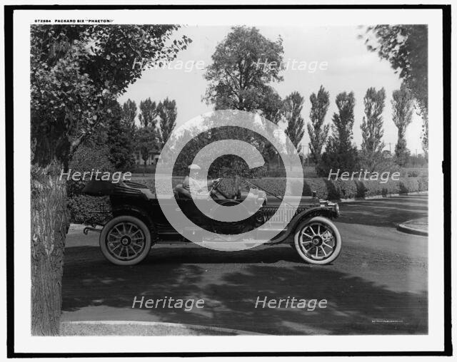 Packard six phaeton, (1912?). Creator: Unknown.
