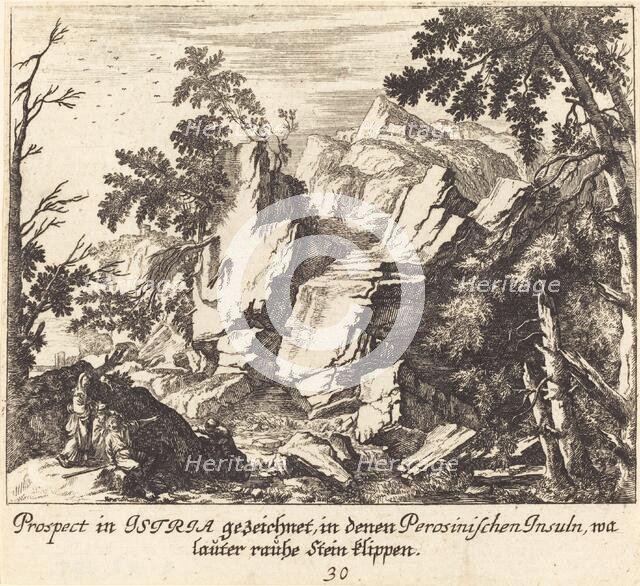 View in Istria, 1681. Creator: Melchior Küsel.