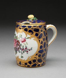 Mustard Pot, Sèvres, 1757. Creator: Sèvres Porcelain Manufactory.
