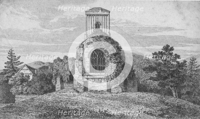 'Little Malvern Church', c1850.  Artist: Baxter.