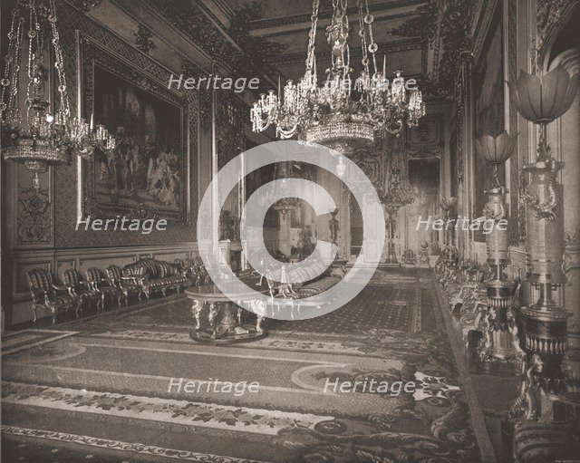 The Grand Reception Room, Windsor Castle, Berkshire, 1894. Creator: Unknown.
