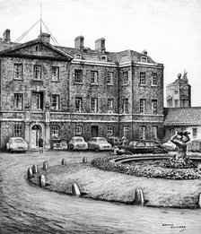 Redcliffe Infirmary, Oxford, c1950-1970.Artist: Graham Clilverd