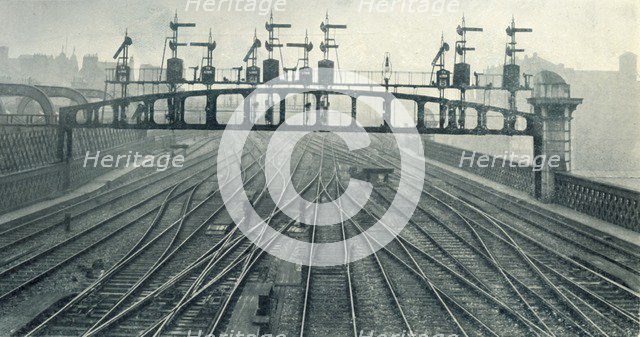 'A Bridge of Signals', 1922. Creator: Unknown.