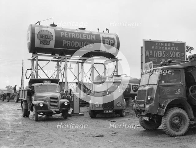 M1 Motorway, Watford, Daventry, Northamptonshire, 23/07/1958. Creator: John Laing plc.