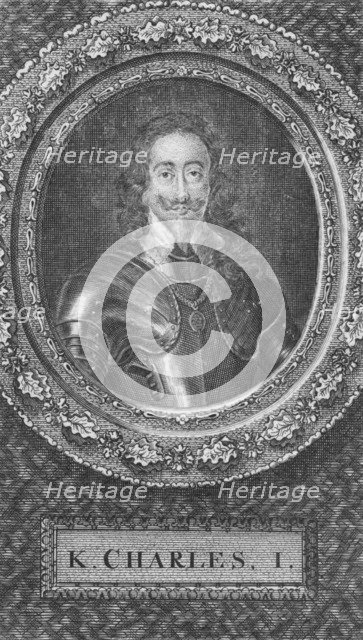 'K. Charles I', 18th century. Artist: James Mynde.