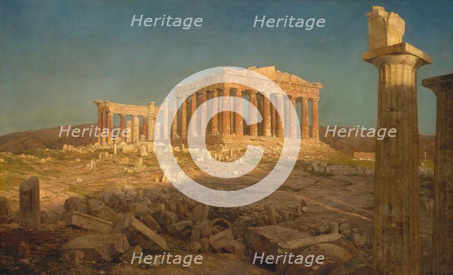 The Parthenon, 1871. Creator: Frederic Edwin Church.