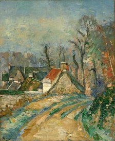 Détour à Auvers, c1873. Creator: Cézanne, Paul (1839-1906).