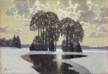 Winter, c. 1910. Artist: Purvitis, Vilhelms (1872-1945)