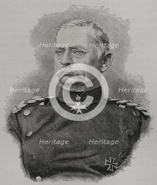 Georg von Kameke, (1817-1893), General of infantry and Minister of War, 1891.  Creator: Unknown.