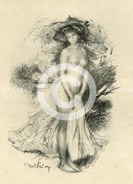 Bather, 1903.  Creator: Unknown.