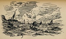'Embouchure De La Seine A Honfleur', c1865. Artist: Claude Monet.
