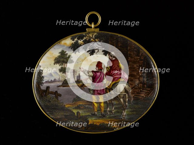 Rustic scene, between 1700 and 1750. Creator: Flemish School.